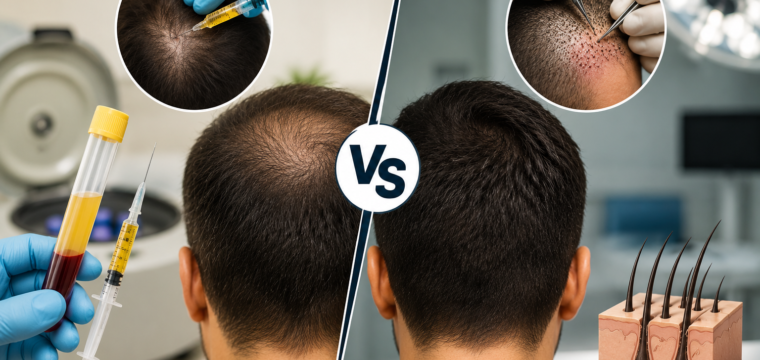 PRP vs Hair Transplant