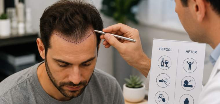 What Should You Avoid Before and After a Hair Transplant