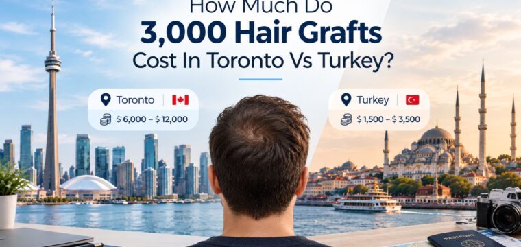 Hair Grafts Cost In Toronto Vs Turkey